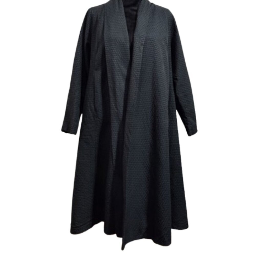 Vintage Cee -Dee Honey Comb Pattern Black Women's Cloak Size 6 ! Read Below ! - Picture 6 of 12